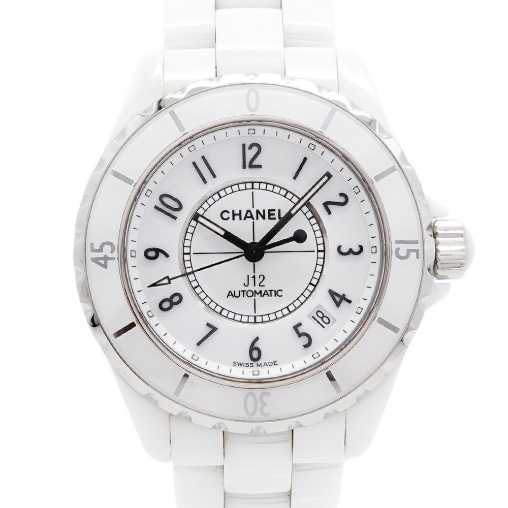 Chanel J12 H0970 White Dial Men's Watch